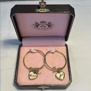 Juicy Couture Hoop Earrings